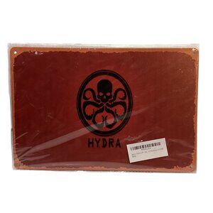 Nostalgic HYDRA  Media Golden Era Pin Up Art Tin 12"x 8" Sign New